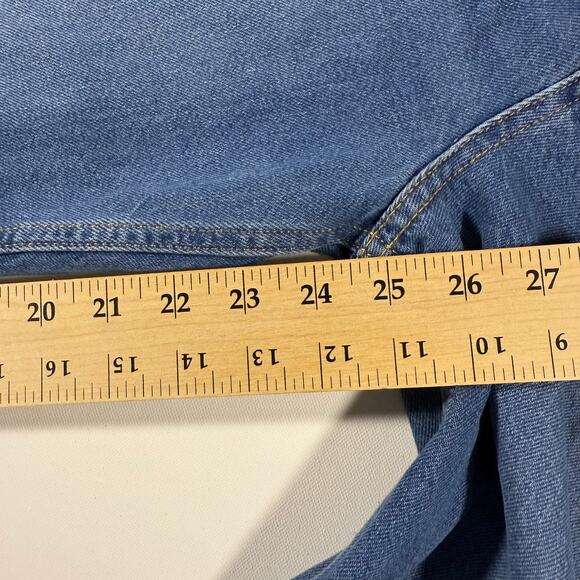 ASOS Design Cropped Jeans Women's 30 Button Fly Jeans Cut 25" Inseam - Picture 9 of 9